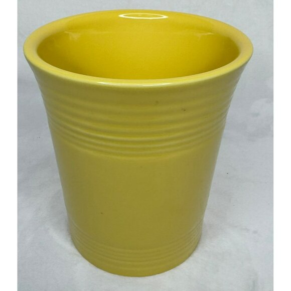 Fiesta Sunflower Yellow Ceramic Utensil Crock